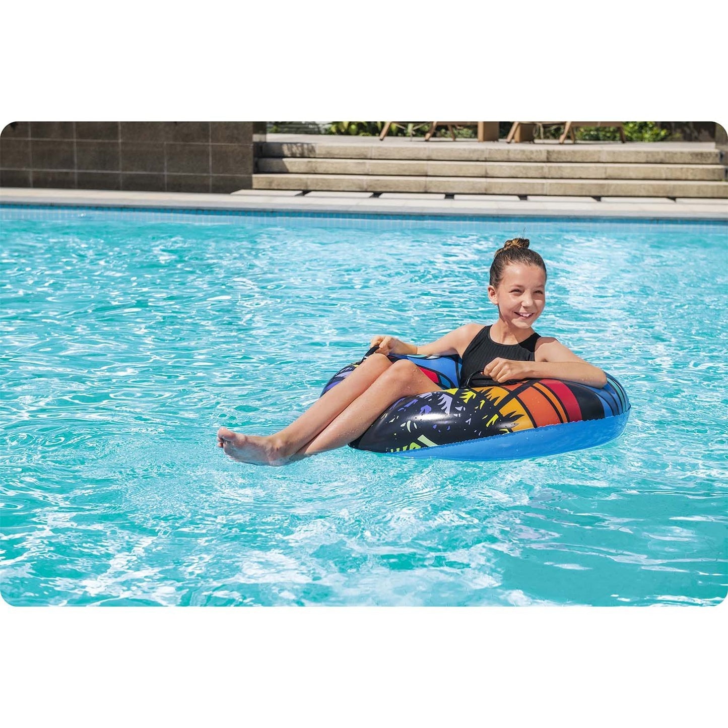 Blue swimming ring 91 cm Bestway 36350