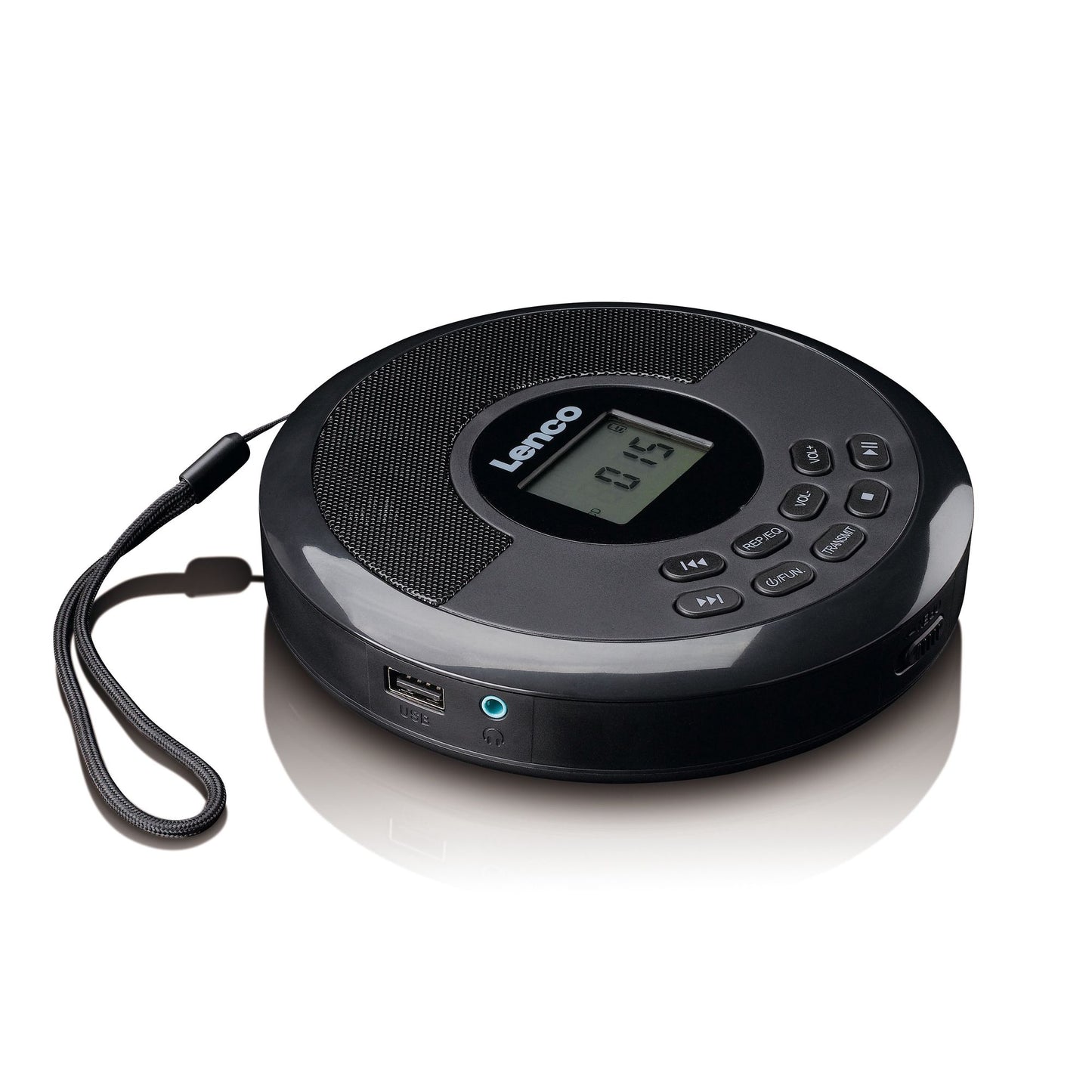 Bluetooth Discman with Built-In Speakers and USB Playback