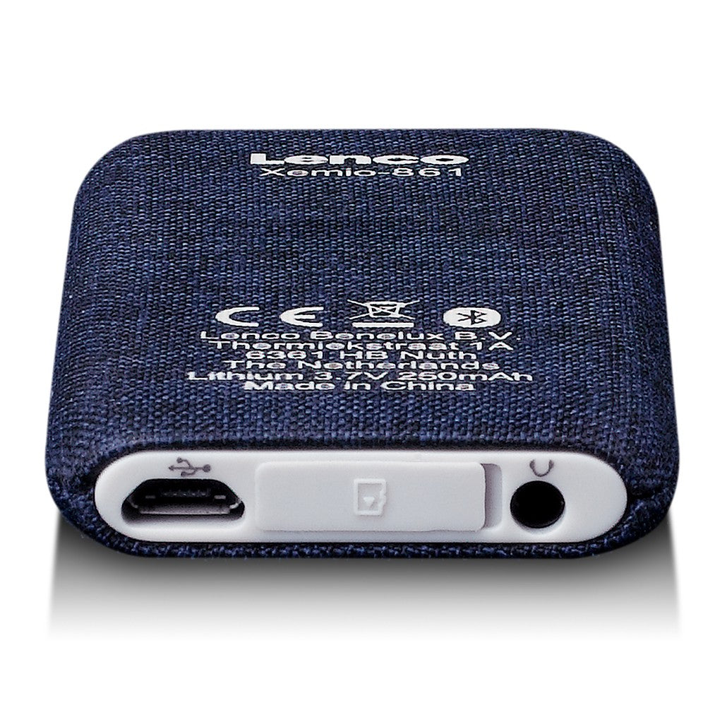 Bluetooth MP3/MP4 Player, 8GB, Expandable, Blue