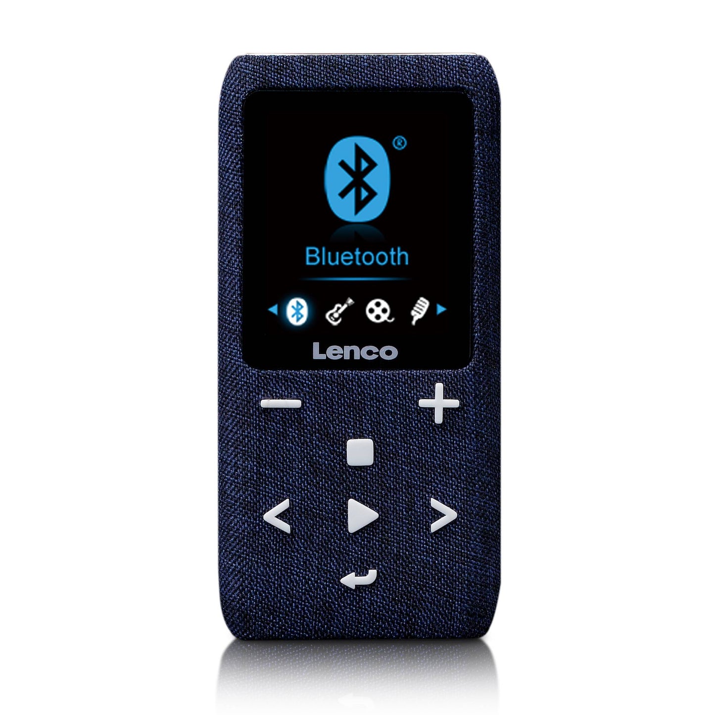 Bluetooth MP3/MP4 Player, 8GB, Expandable, Blue