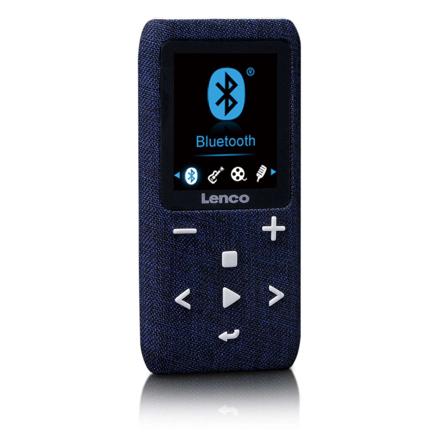 Bluetooth MP3/MP4 Player, 8GB, Expandable, Blue