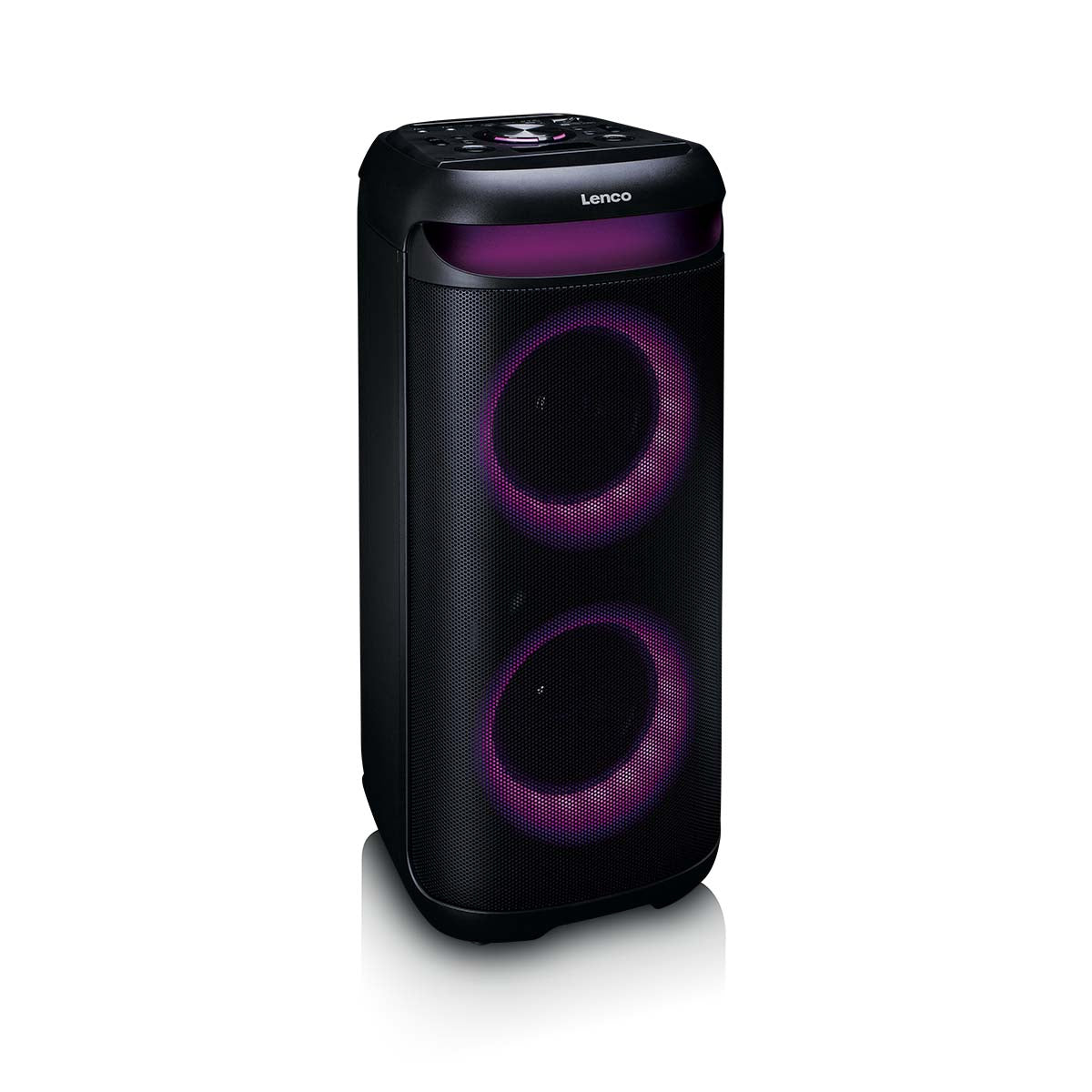 Bluetooth Party Speaker, LED Lights, 100W, TWS Pairing