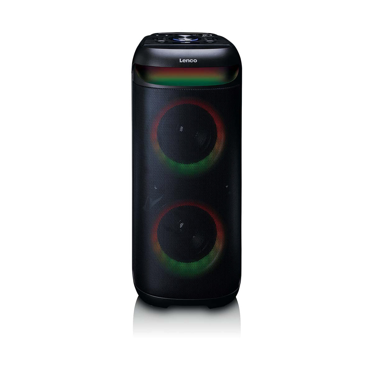 Bluetooth Party Speaker, LED Lights, 100W, TWS Pairing