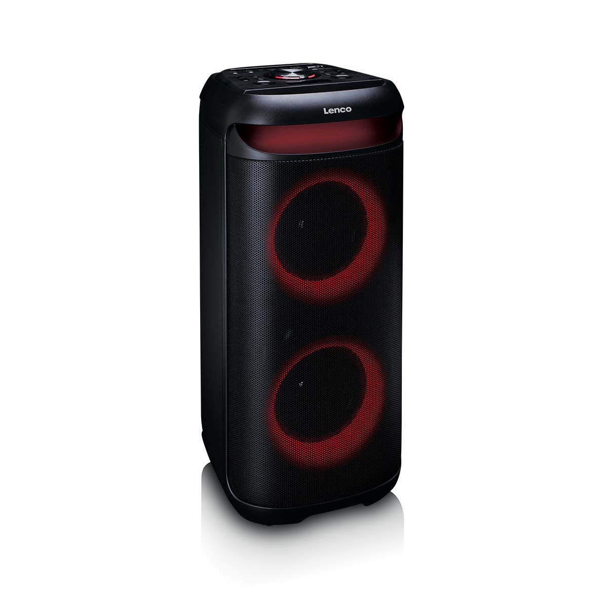 Bluetooth Party Speaker, LED Lights, 100W, TWS Pairing