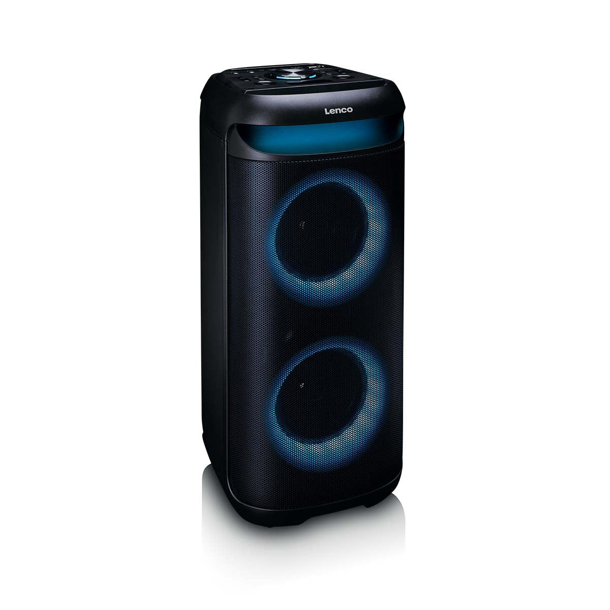 Bluetooth Party Speaker, LED Lights, 100W, TWS Pairing