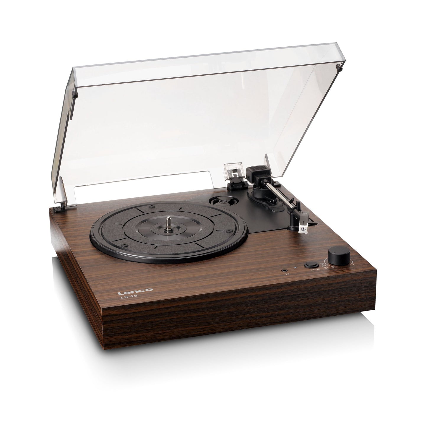 Bluetooth Record Player with Speakers, AT3600L Cartridge