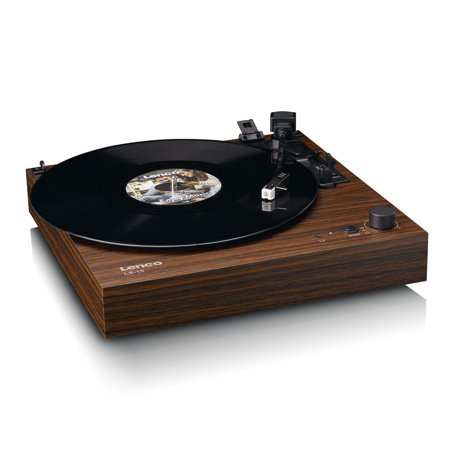 Bluetooth Record Player with Speakers, AT3600L Cartridge