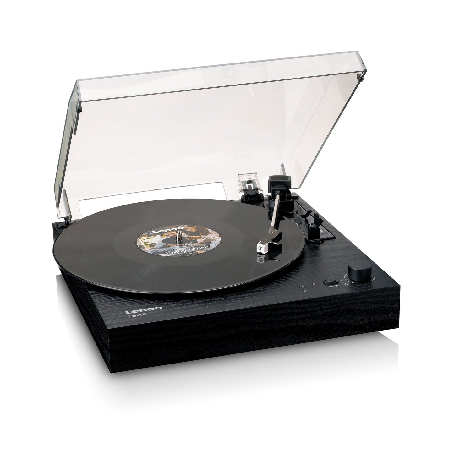 Bluetooth Record Player with Speakers, AT3600L Cartridge