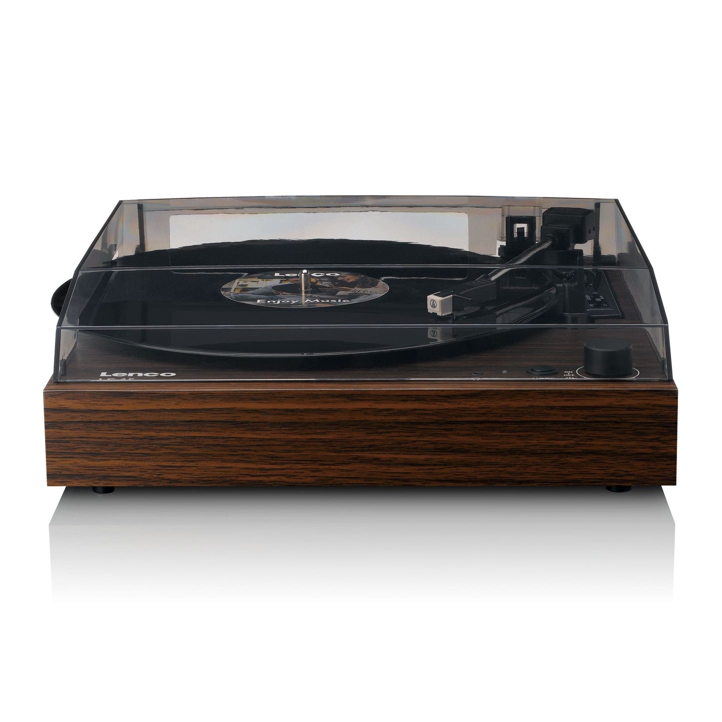 Bluetooth Record Player with Speakers, AT3600L Cartridge