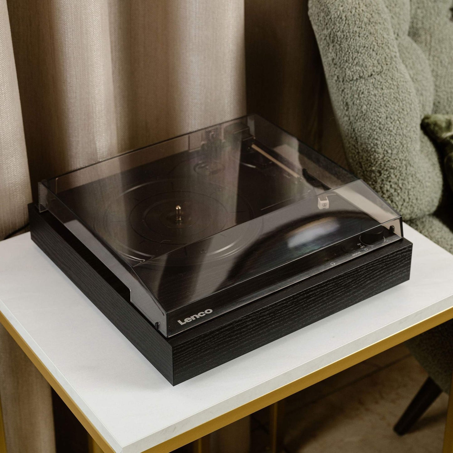 Bluetooth Record Player with Speakers, AT3600L Cartridge