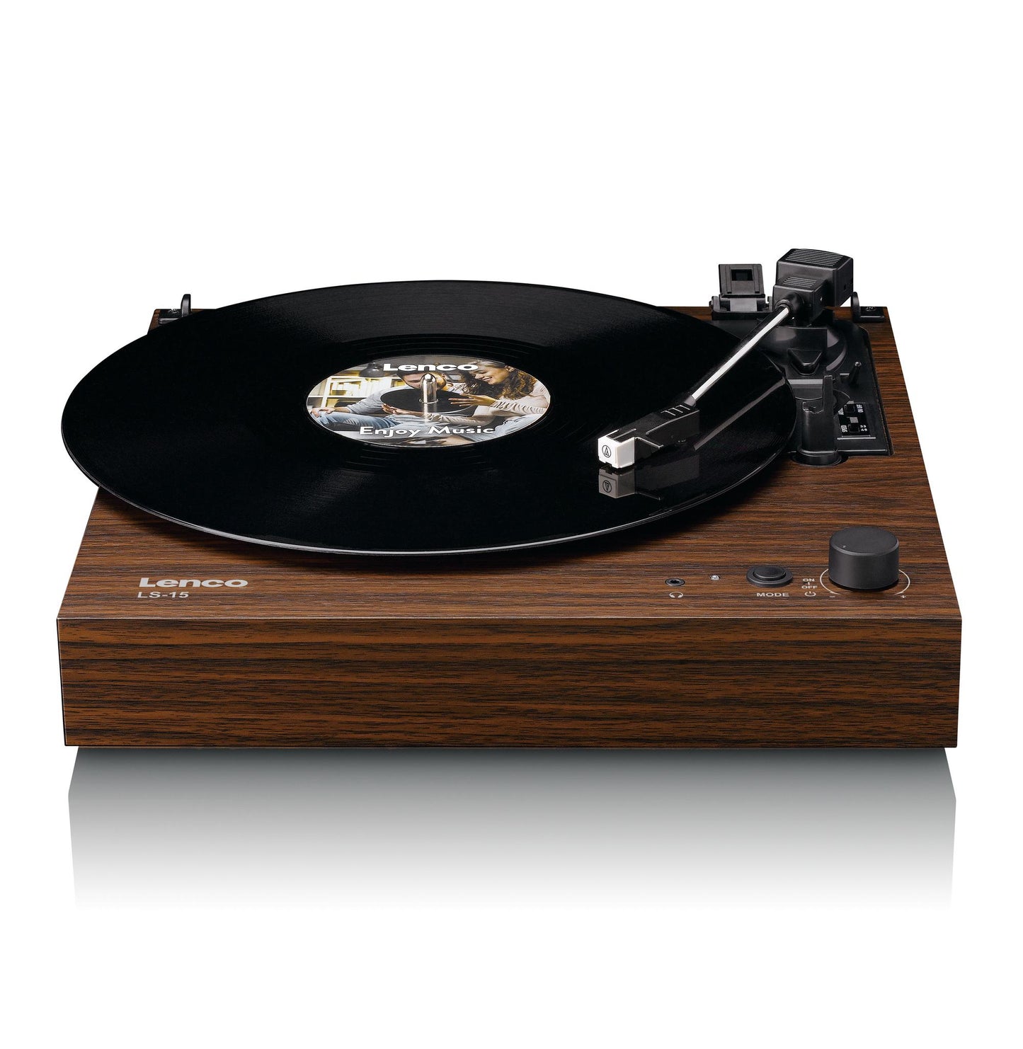 Bluetooth Record Player with Speakers, AT3600L Cartridge