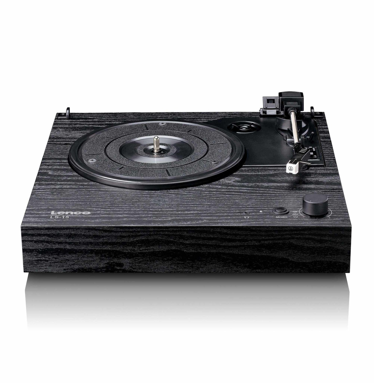 Bluetooth Record Player with Speakers, AT3600L Cartridge