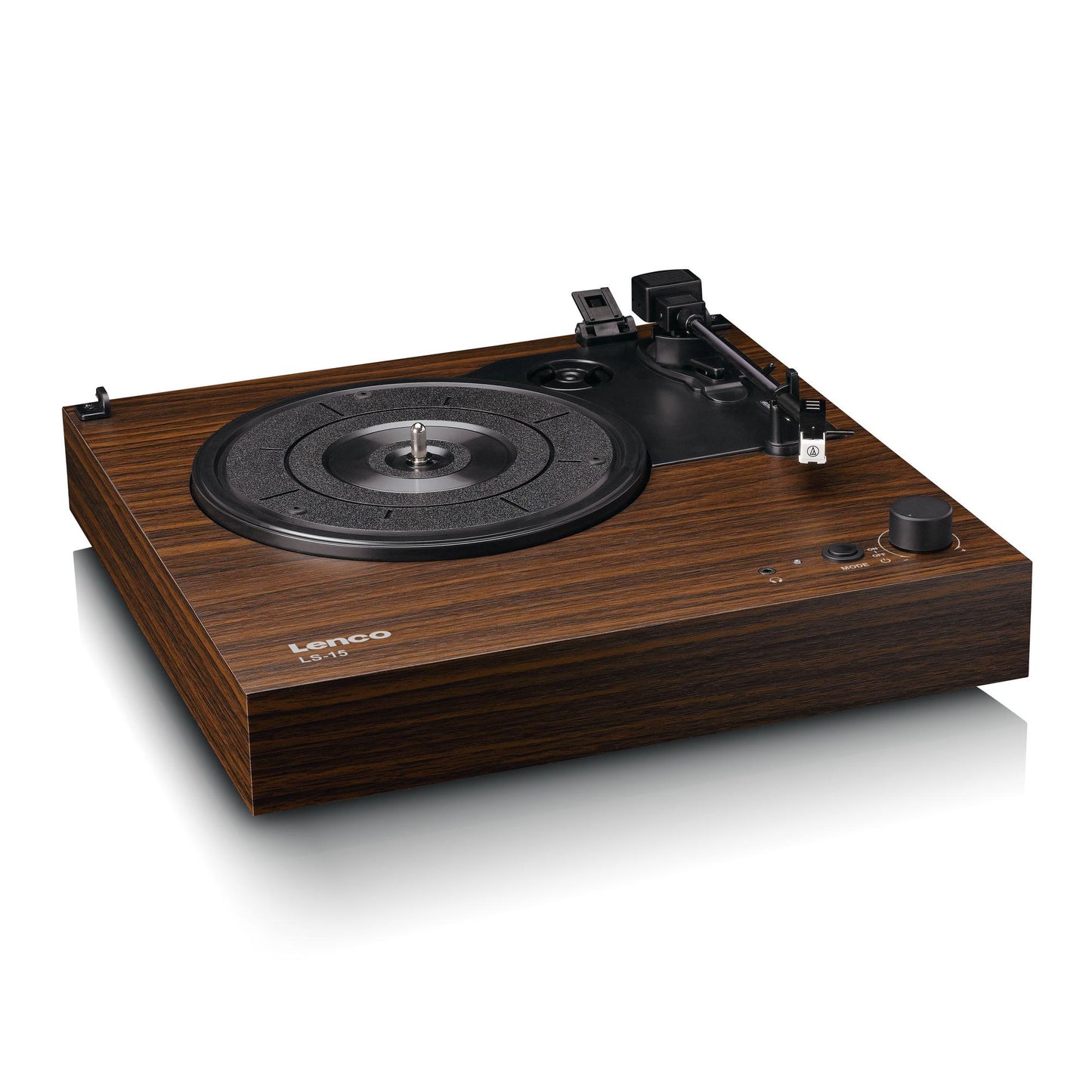 Bluetooth Record Player with Speakers, AT3600L Cartridge