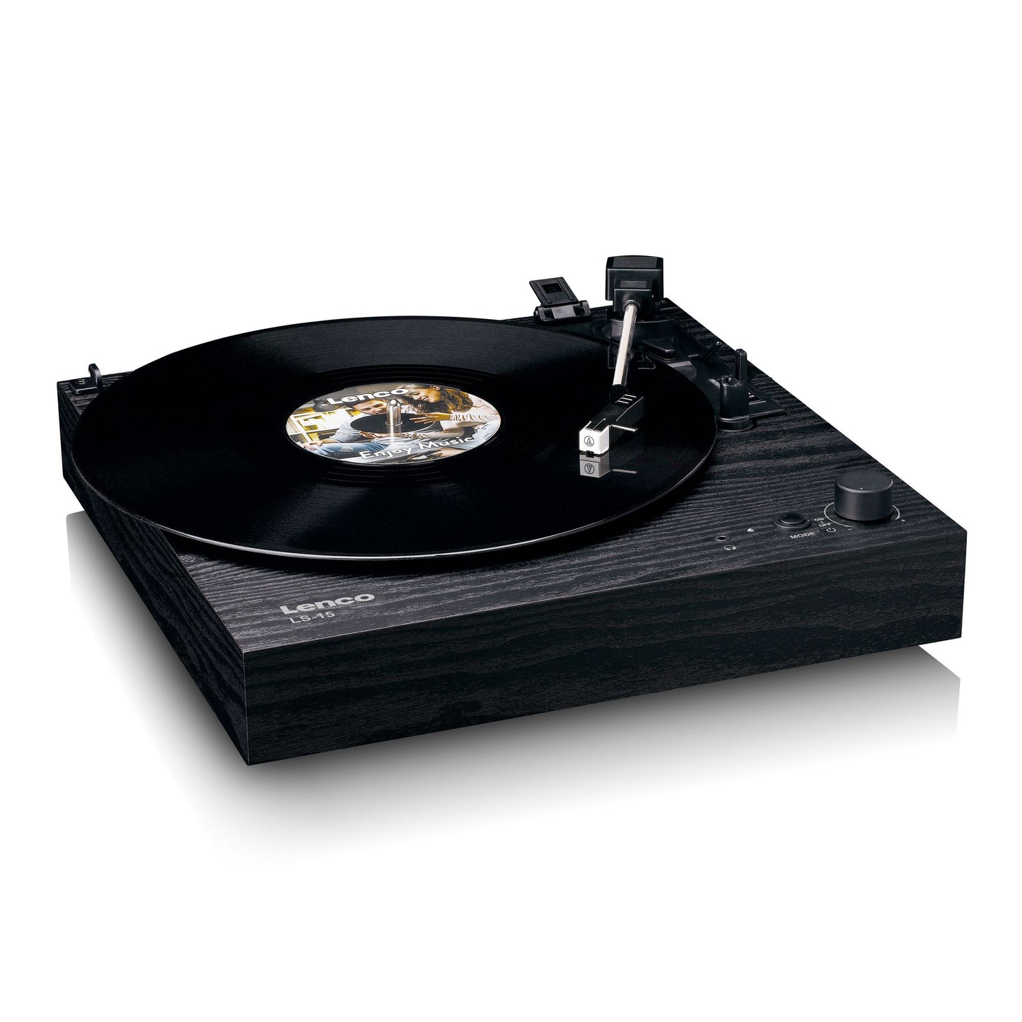 Bluetooth Record Player with Speakers, AT3600L Cartridge