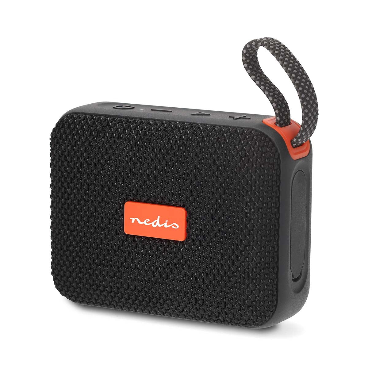 Bluetooth Speaker, 10W, Portable, Waterproof, Black/Orange