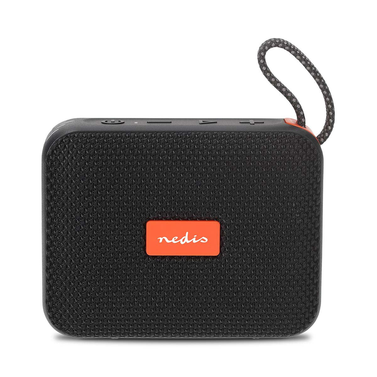 Bluetooth Speaker, 10W, Portable, Waterproof, Black/Orange