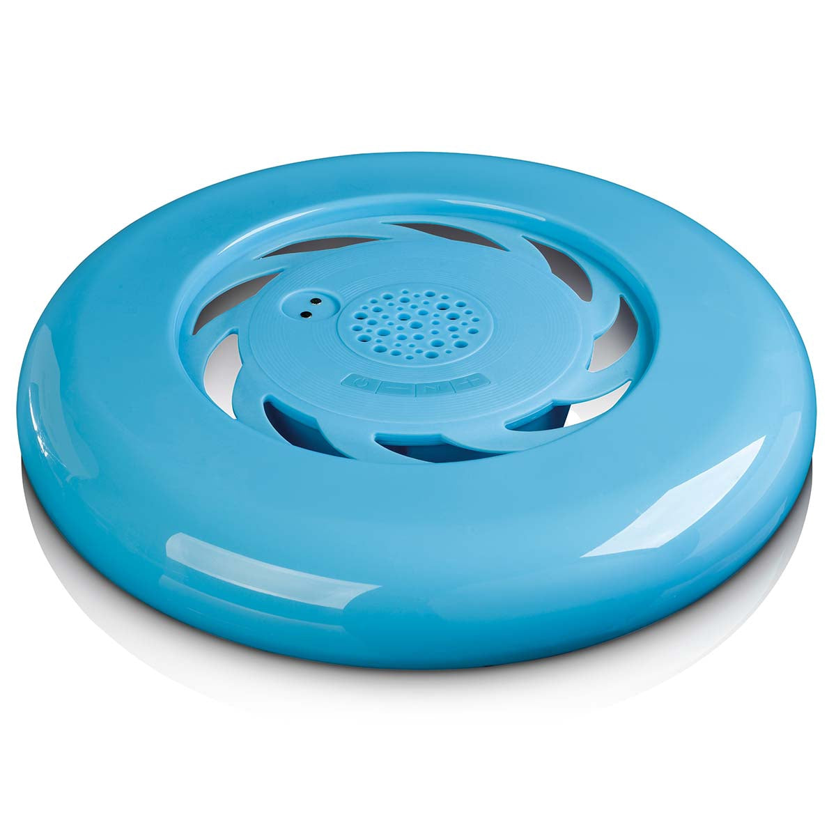 Bluetooth Speaker Frisbee – Waterproof, 20m Range, Blue