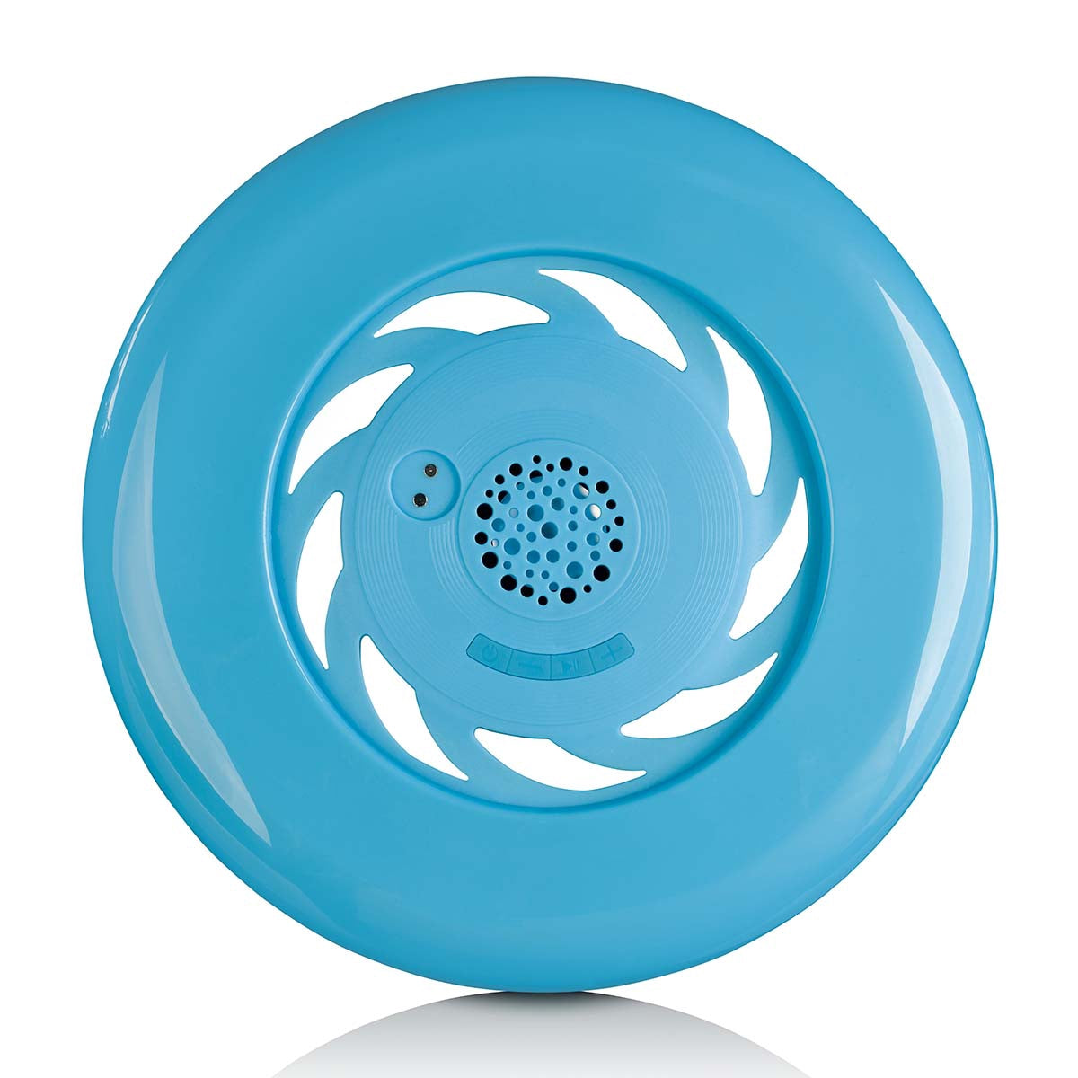Bluetooth Speaker Frisbee – Waterproof, 20m Range, Blue