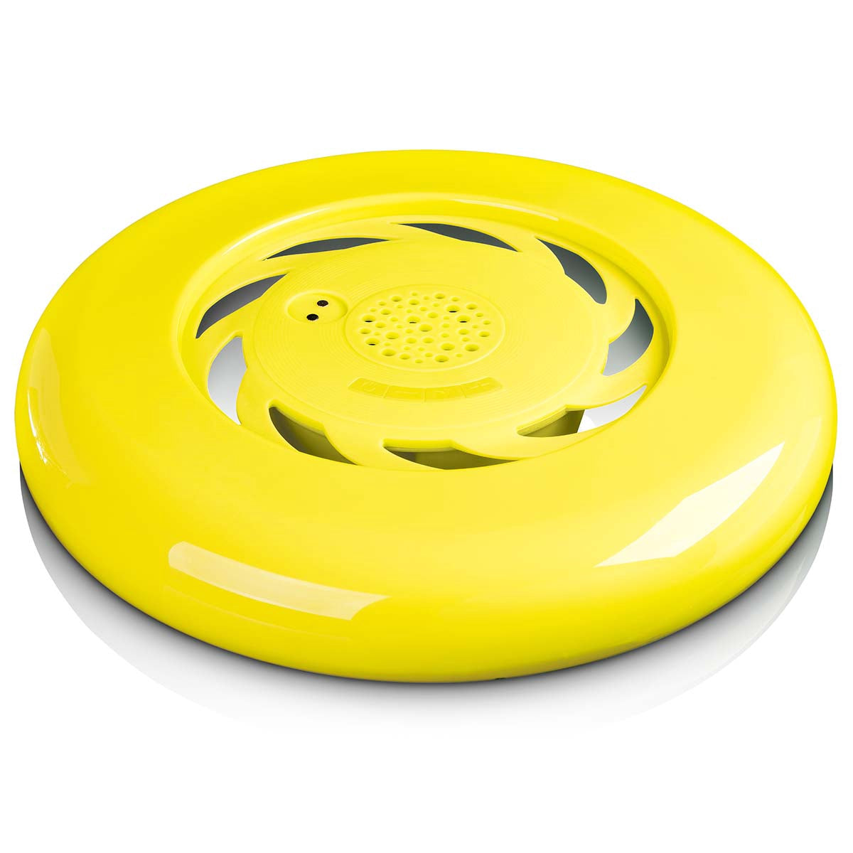 Bluetooth Speaker Frisbee – Waterproof, Yellow, 20m Range