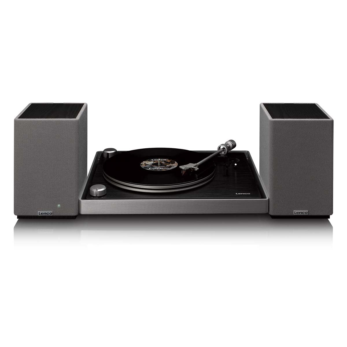Bluetooth Stereo Bookshelf Speakers, 80W RMS, DSP, RCA/USB