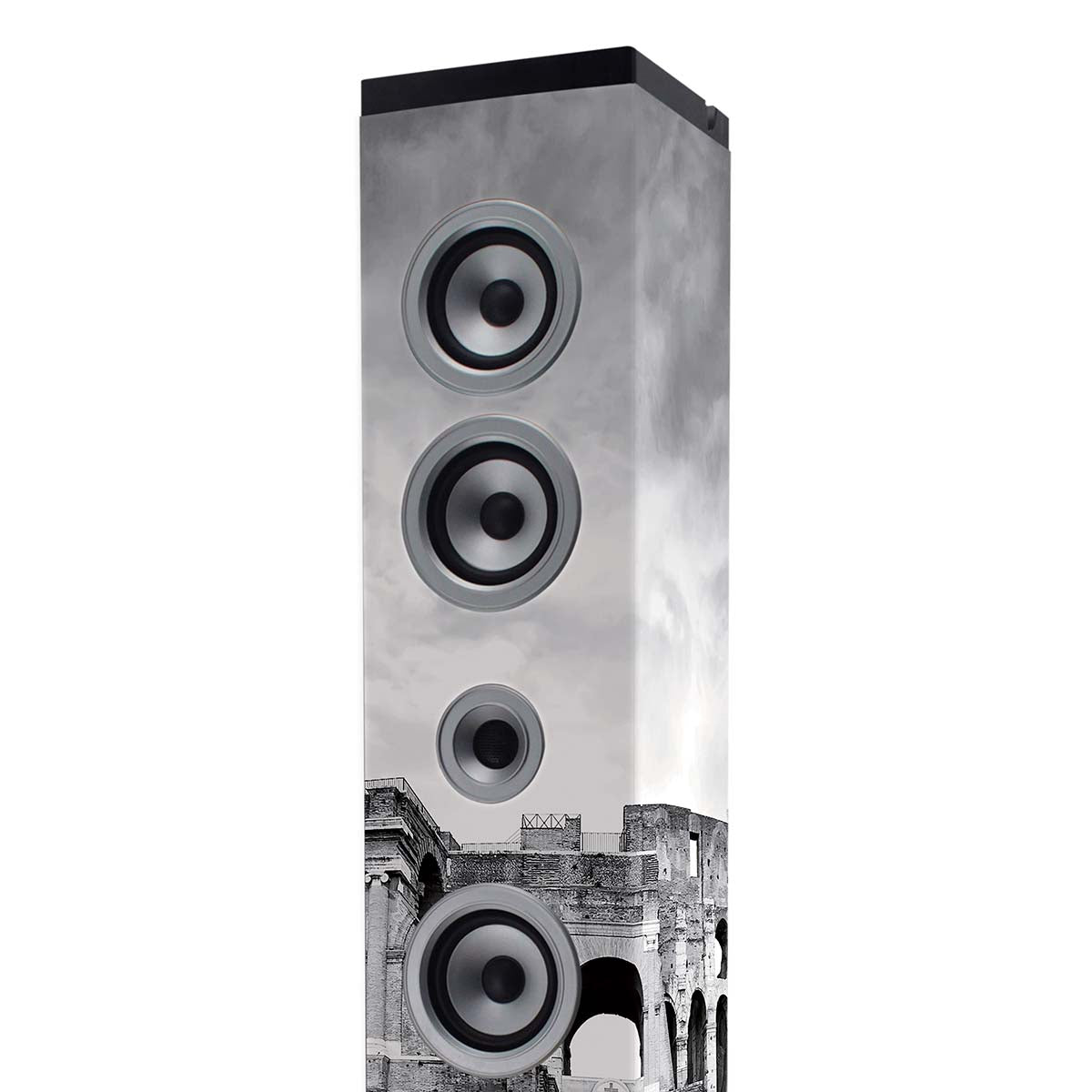 Bluetooth Tower Speaker, FM Radio, USB/SD Playback
