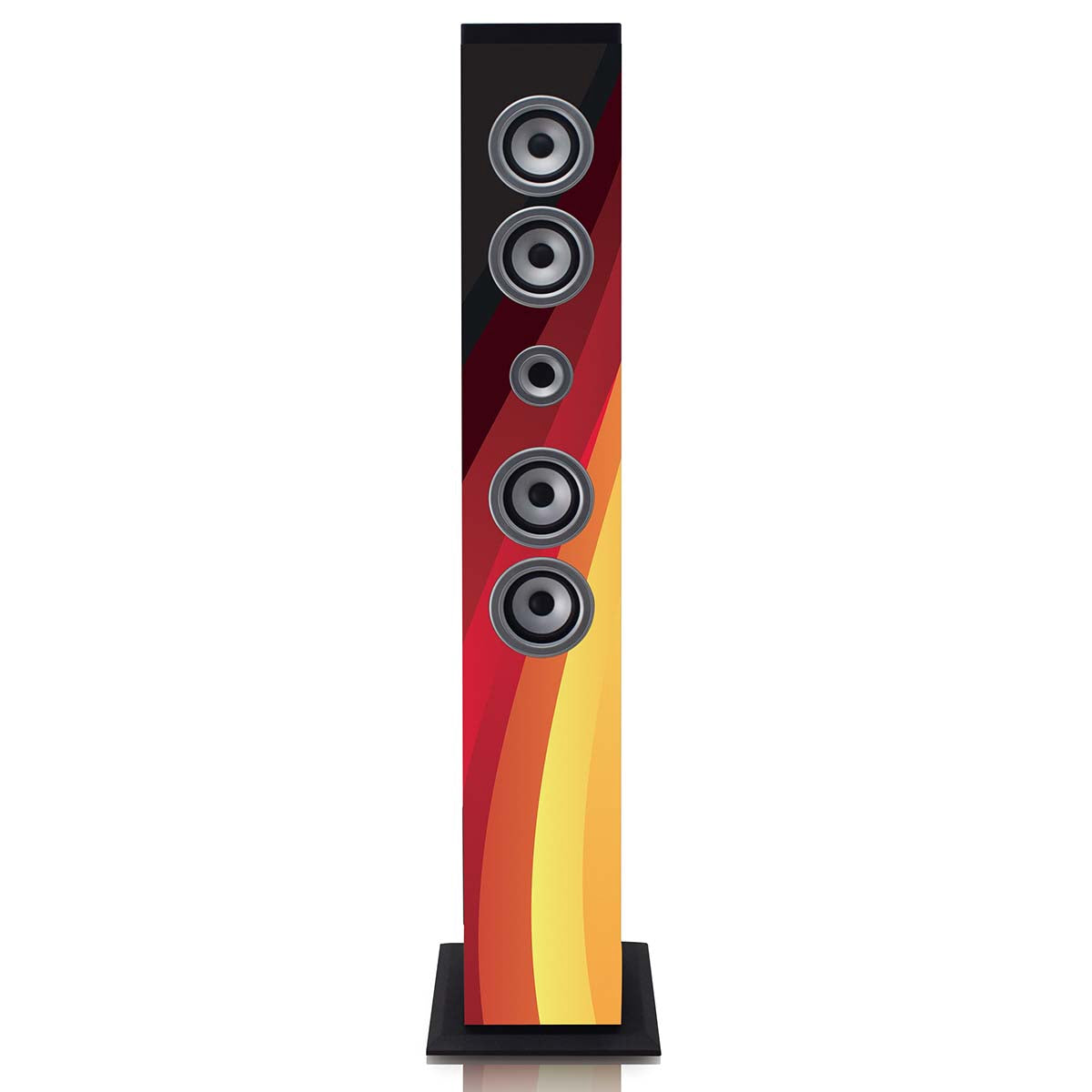 Bluetooth Tower Speaker with FM, USB, SD, AUX Inputs