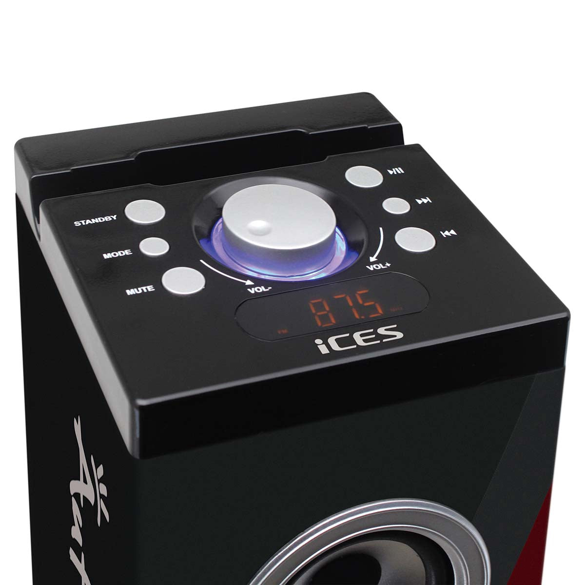 Bluetooth Tower Speaker with FM, USB, SD, AUX Inputs