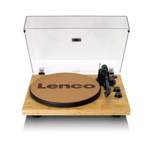 Bluetooth Turntable with Bamboo Housing & Ortofon 2M Red