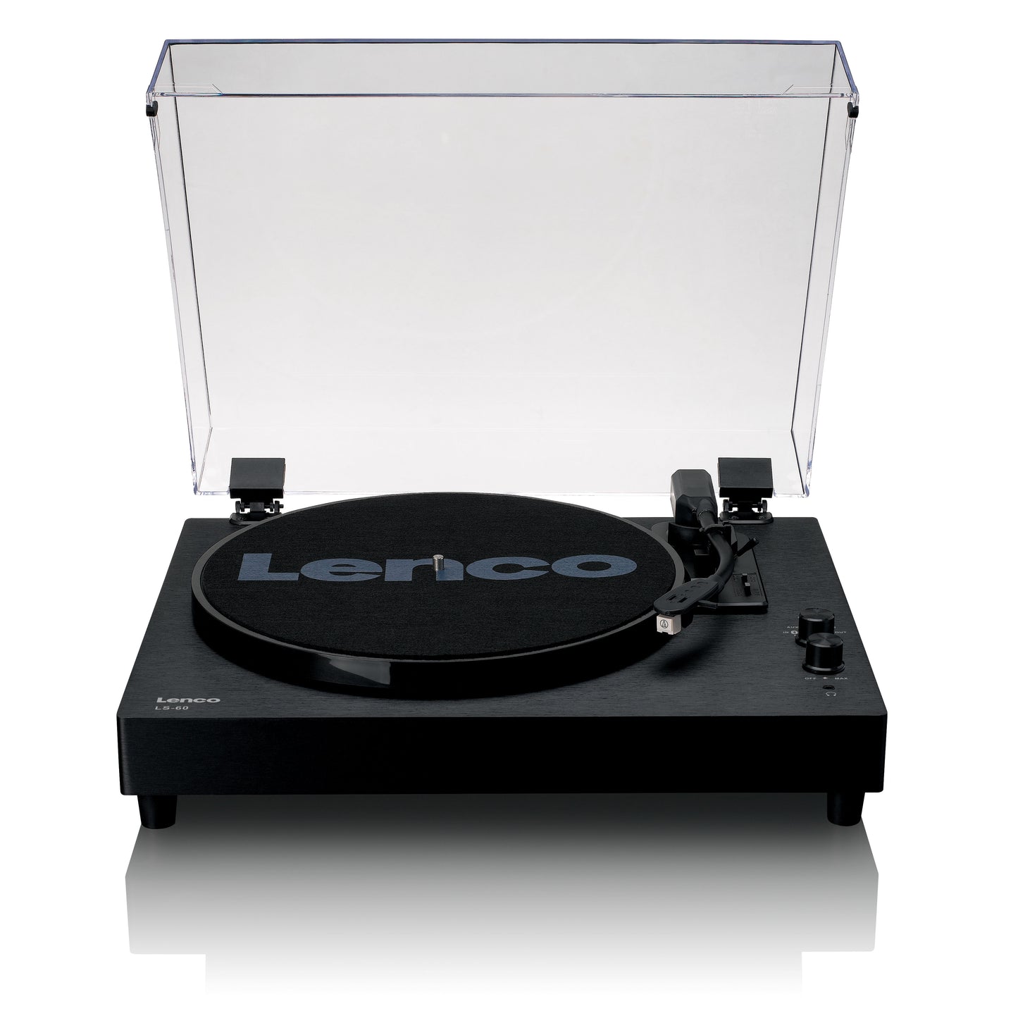 Bluetooth Turntable with Built-In Speakers and Amp