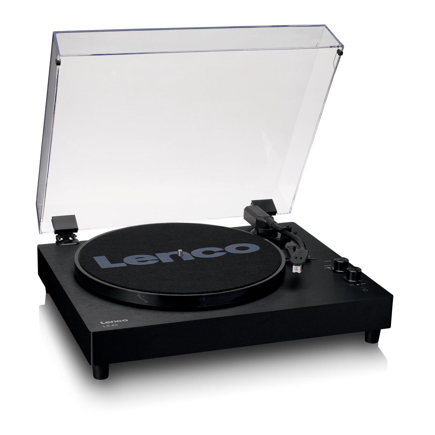 Bluetooth Turntable with Built-In Speakers and Amp