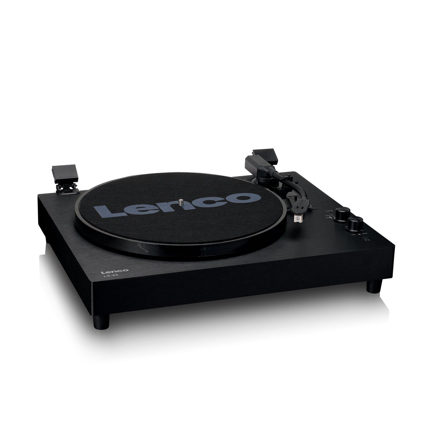 Bluetooth Turntable with Built-In Speakers and Amp