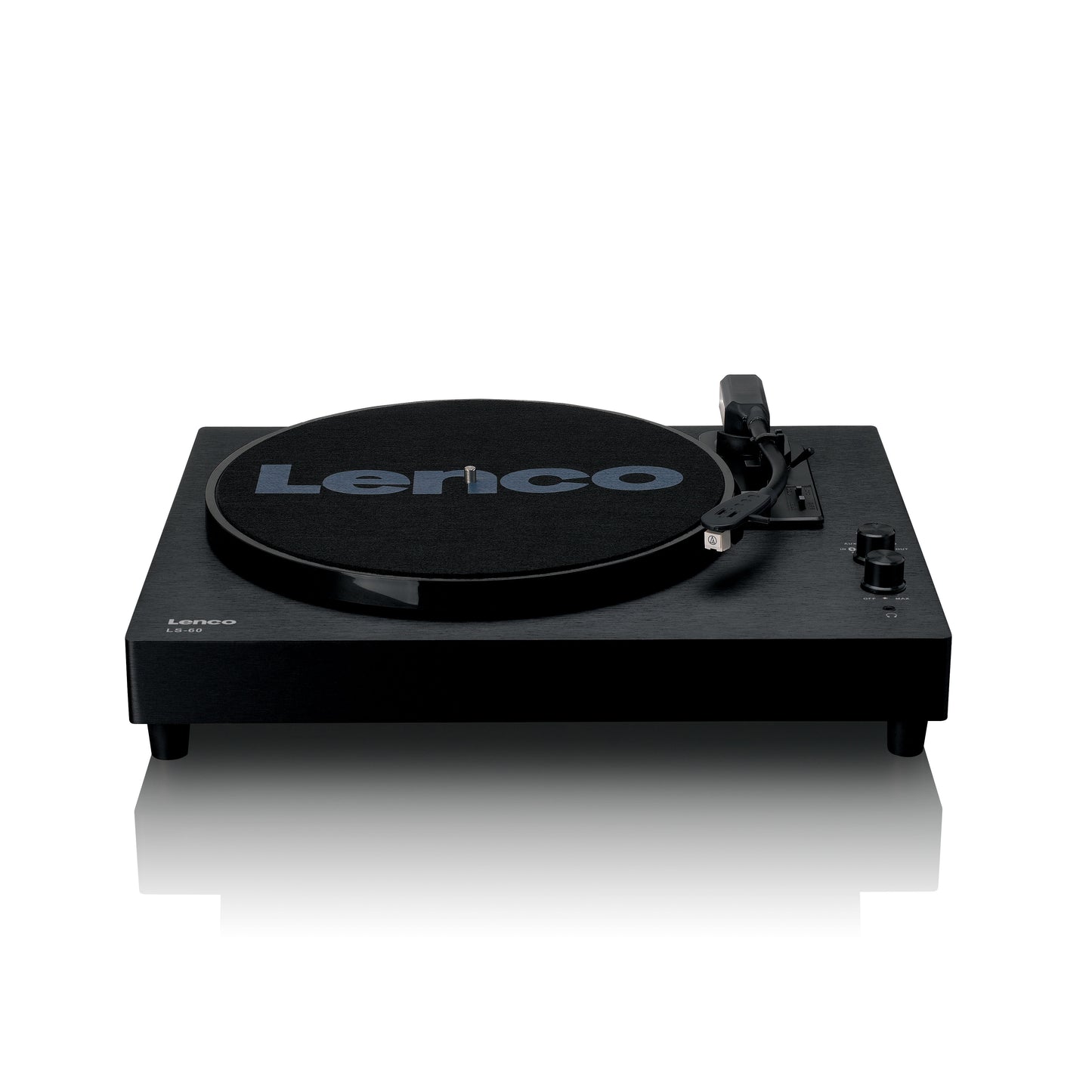 Bluetooth Turntable with Built-In Speakers and Amp