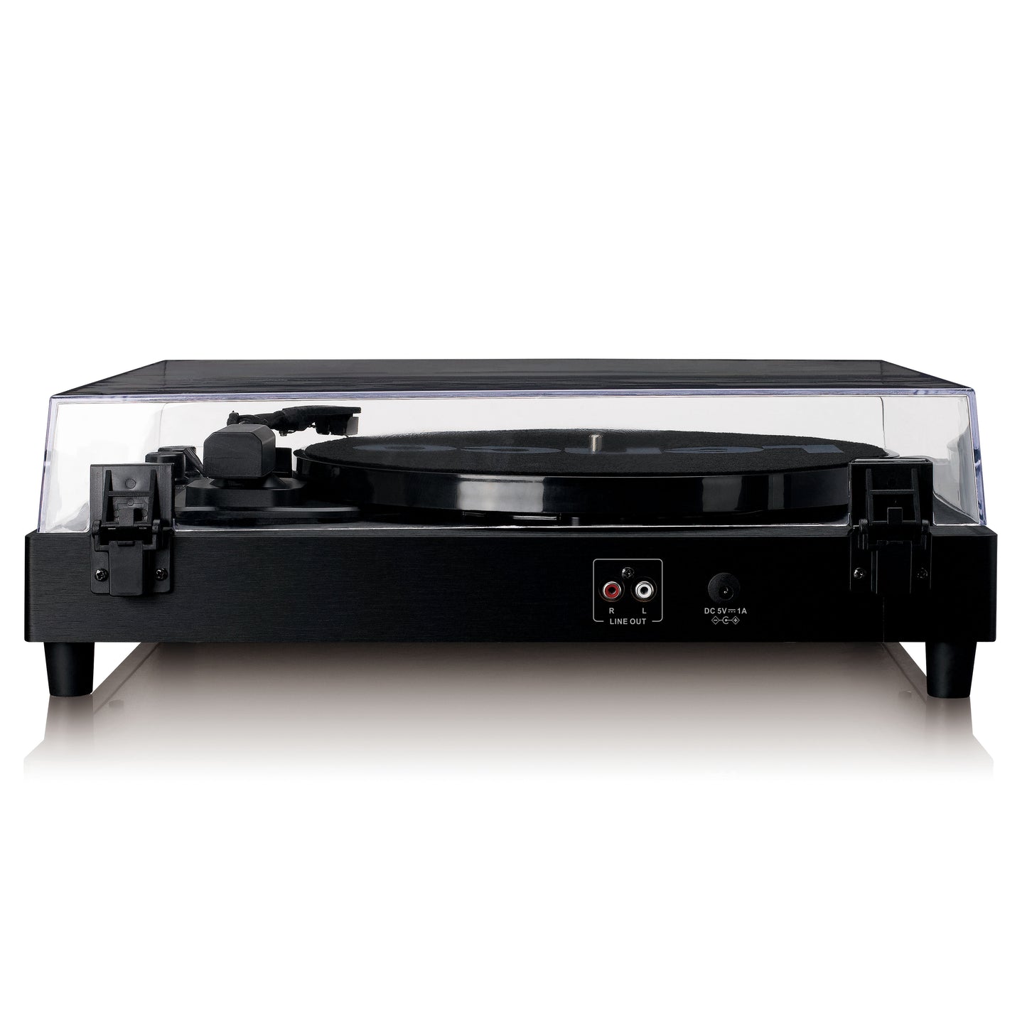 Bluetooth Turntable with Built-In Speakers and Amp