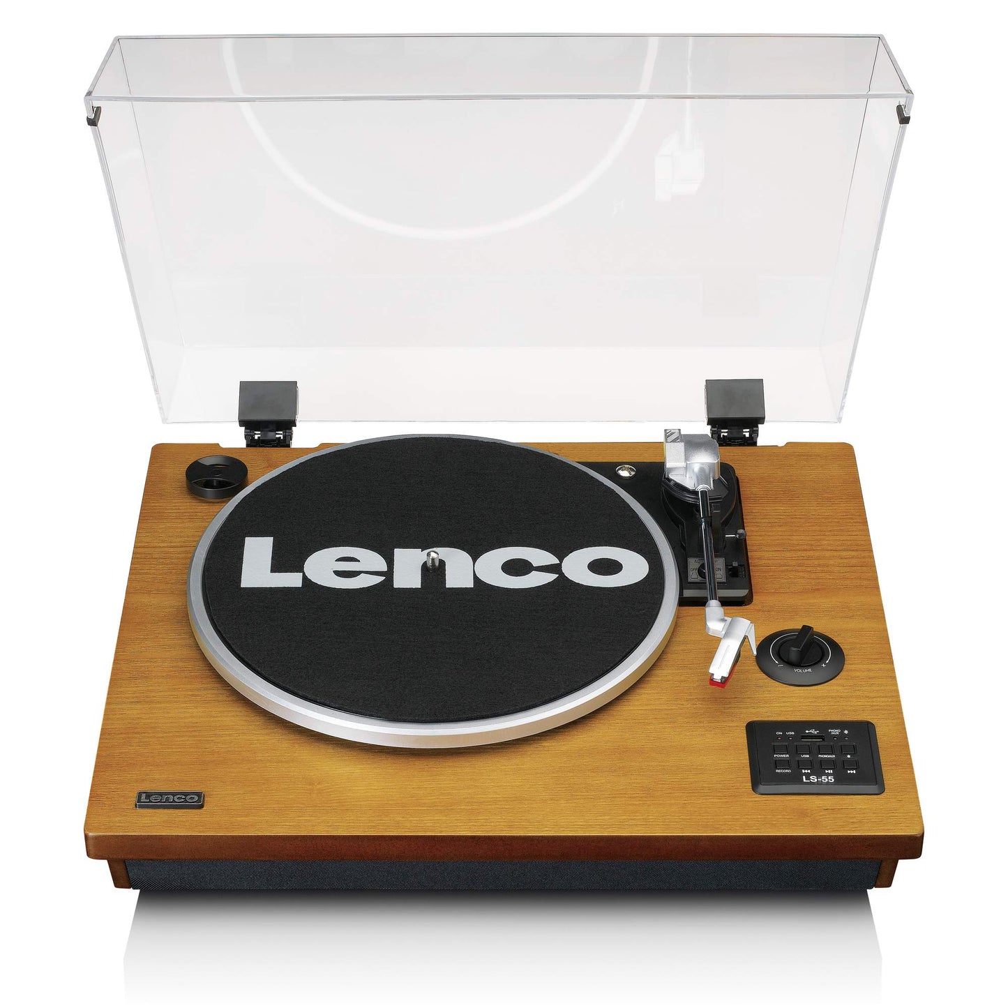 Bluetooth Turntable with USB Encoding, Built-In Speakers