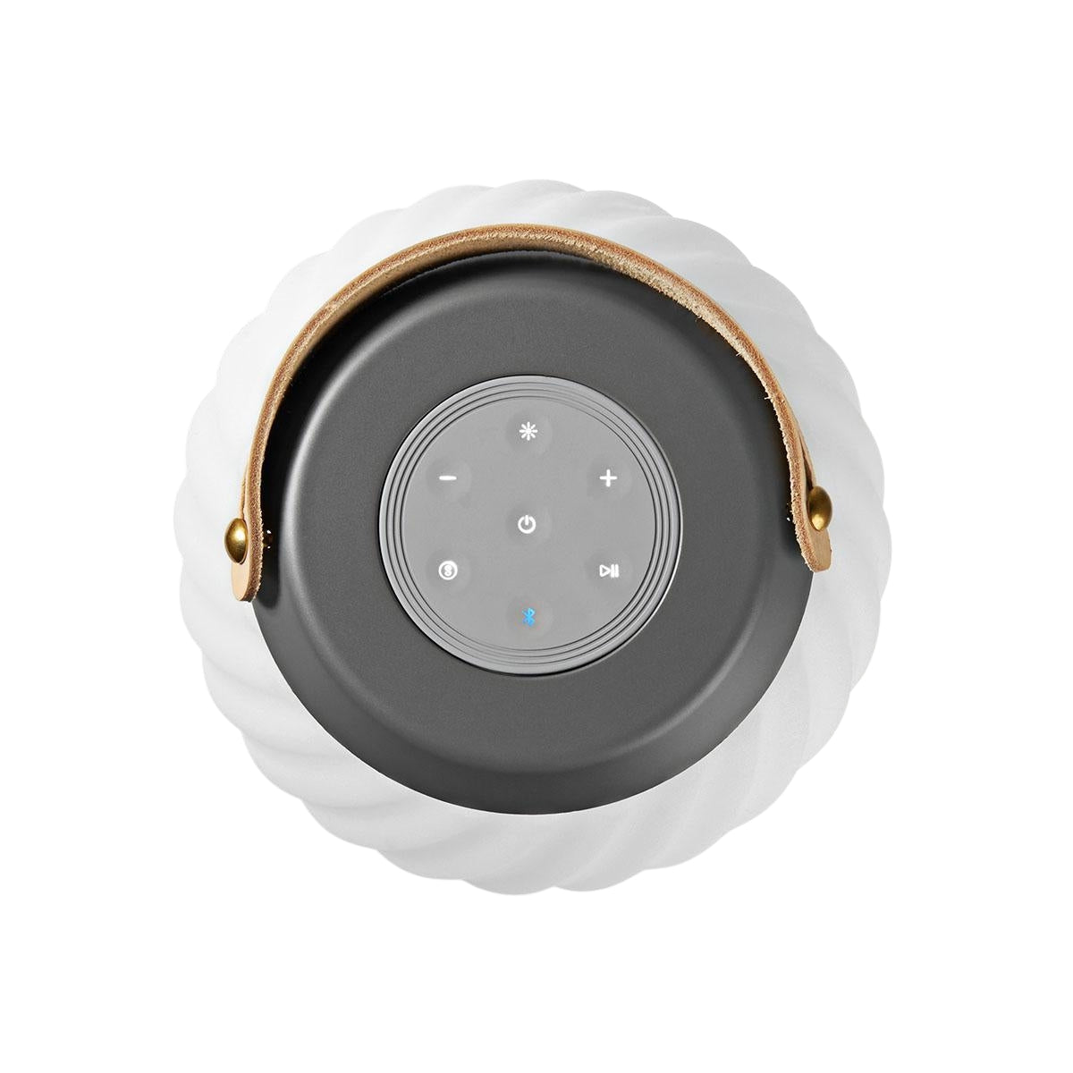 Bluetooth speaker with mood lighting | 6 hours | Ambient design | 60 W | Mono | RGB / Warm White | IPX5 | Syncable | Grey/White