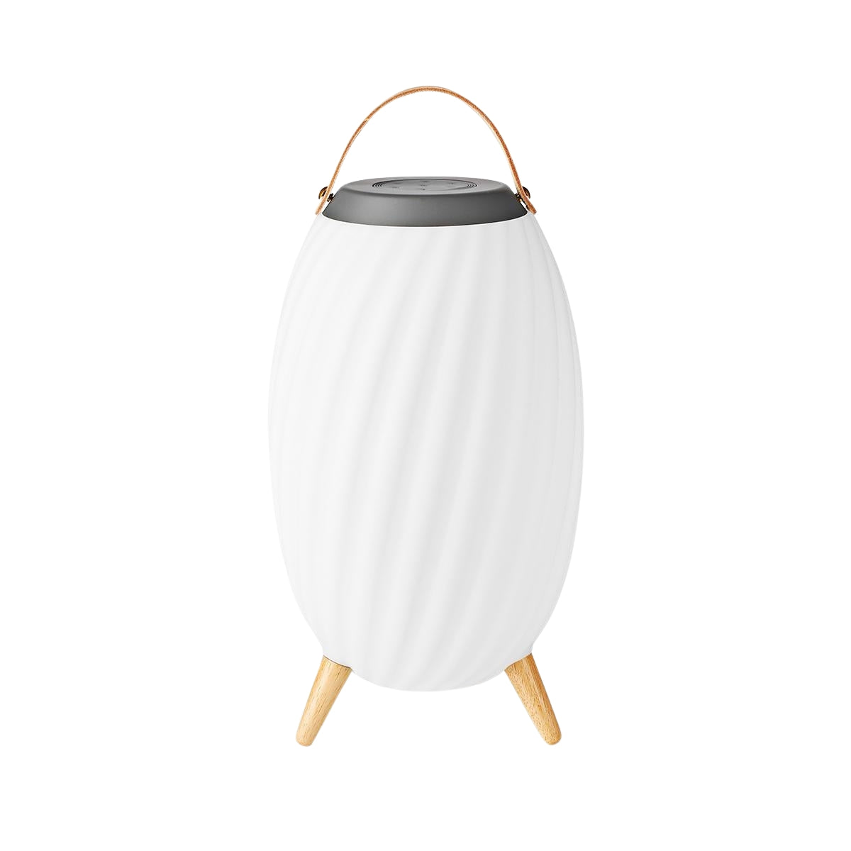 Bluetooth speaker with mood lighting | 6 hours | Ambient design | 60 W | Mono | RGB / Warm White | IPX5 | Syncable | Grey/White