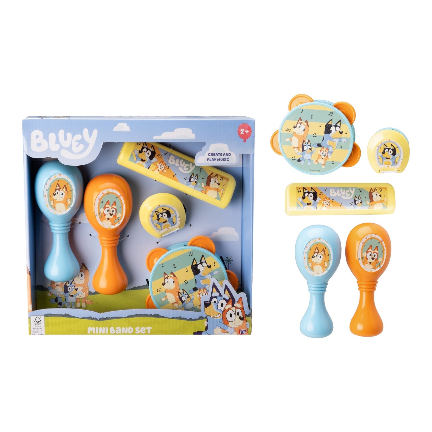 Bluey Mini Band Set