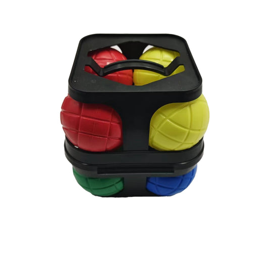 Bocce Ball Set, 8 Plastic Balls, Target Ball Included