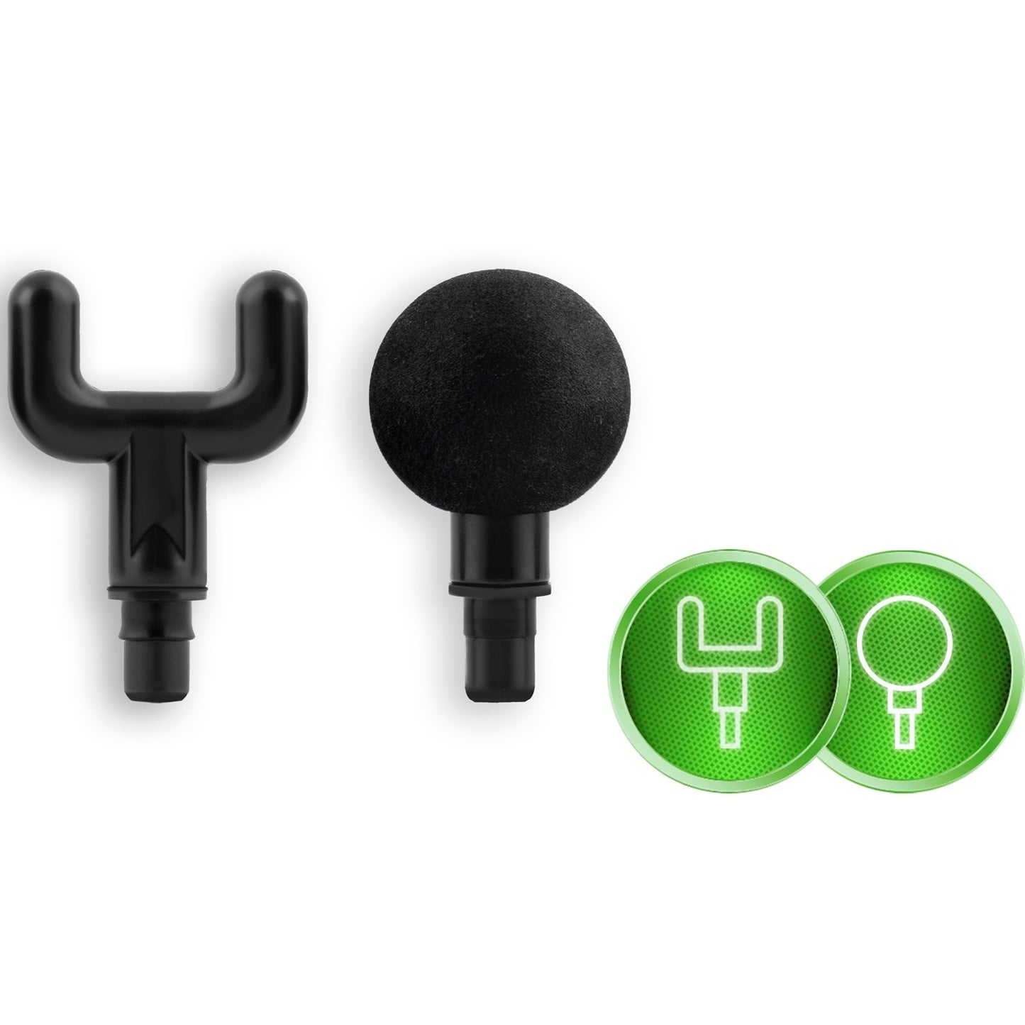 Body Massage Gun with 8 Nozzles NS-501 Neo-Sport Black