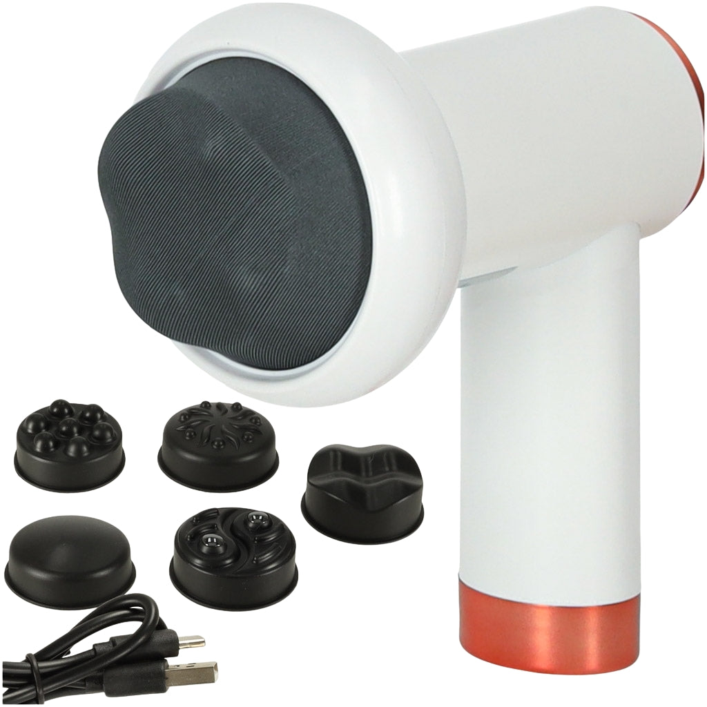 Body massage gun slimming 9in1 white