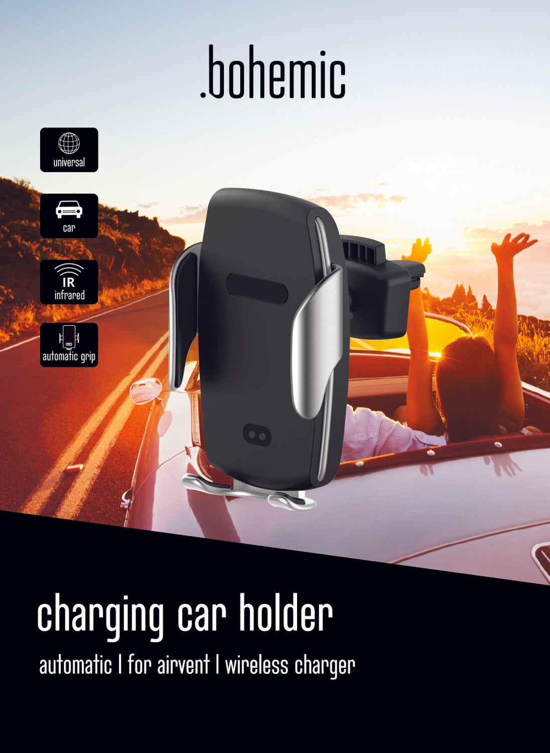 Bohemic BOH7252: Charging Car Holder