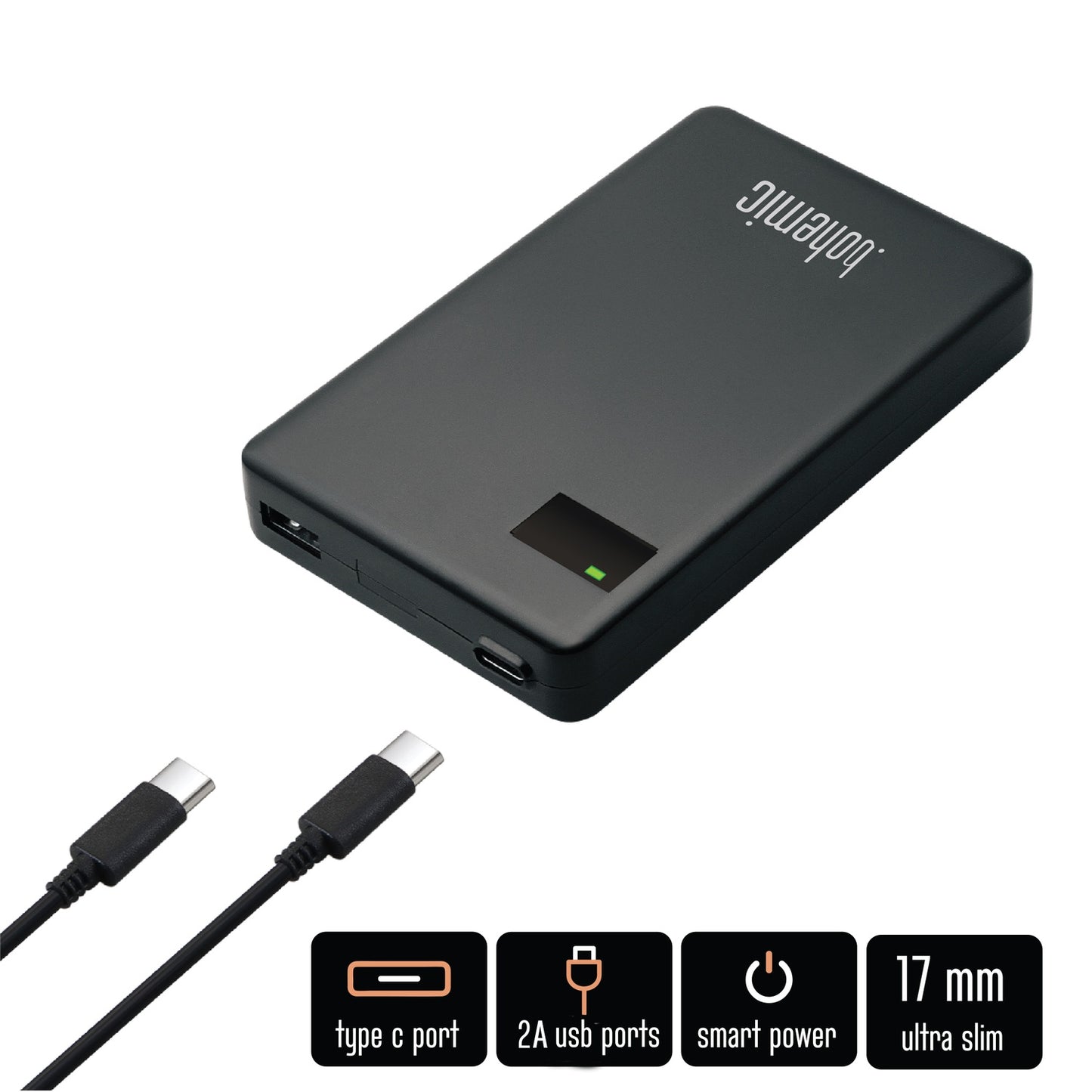 Bohemic BOH7382: Ultra-Slim Laptop and Tablet 60W Charger
