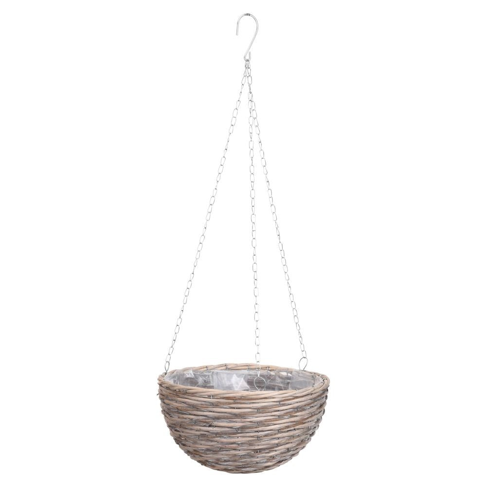 Boho hanging flower pot made of natural materials
