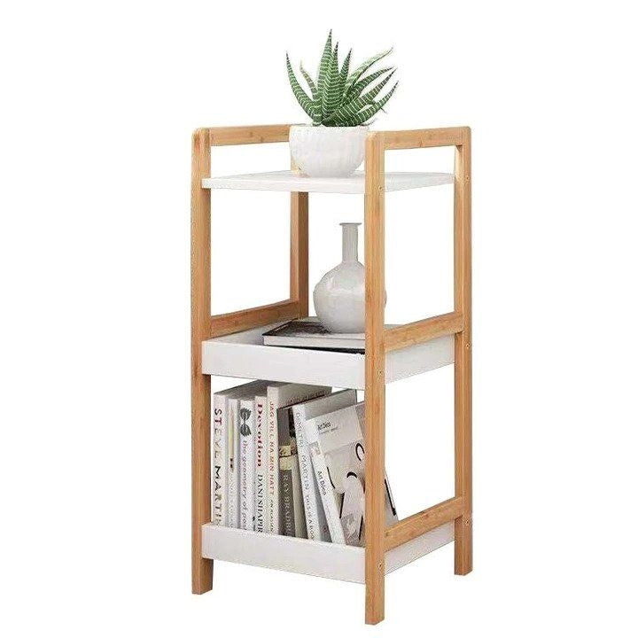 Bookcase bedside table 3 shelves ModernHome