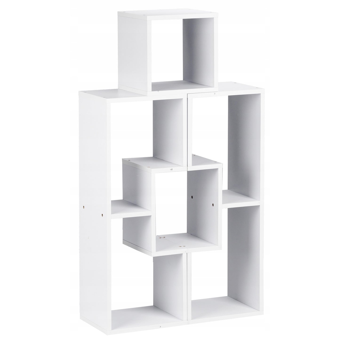 Bookcase, modular cabinet, chest of drawers, shelves, WHITE