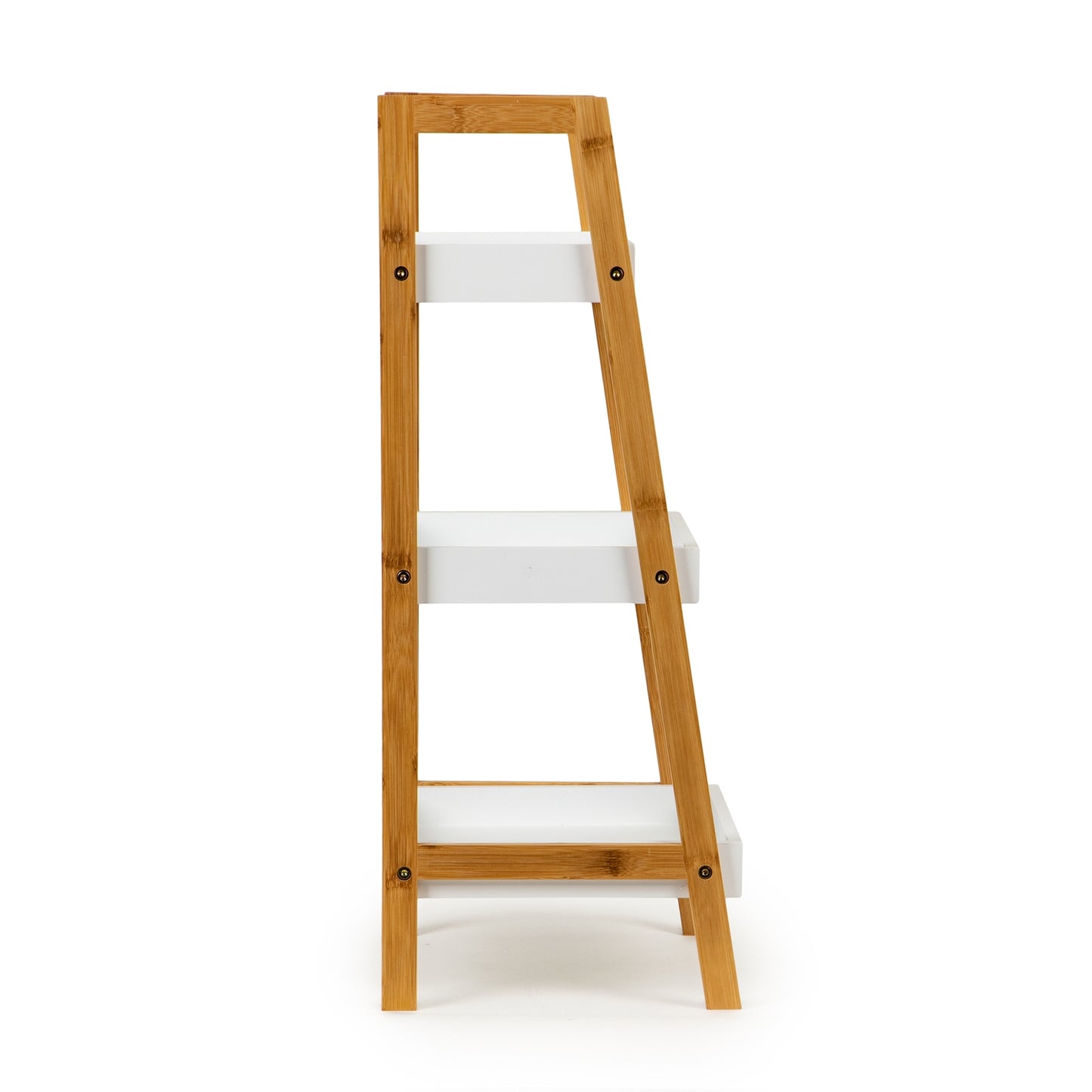 Bookcase shelf bedside table bamboo