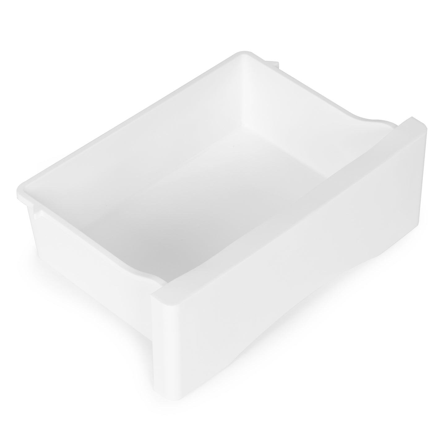 Bookcase with 5 pull-out drawers, legs with wheels - white