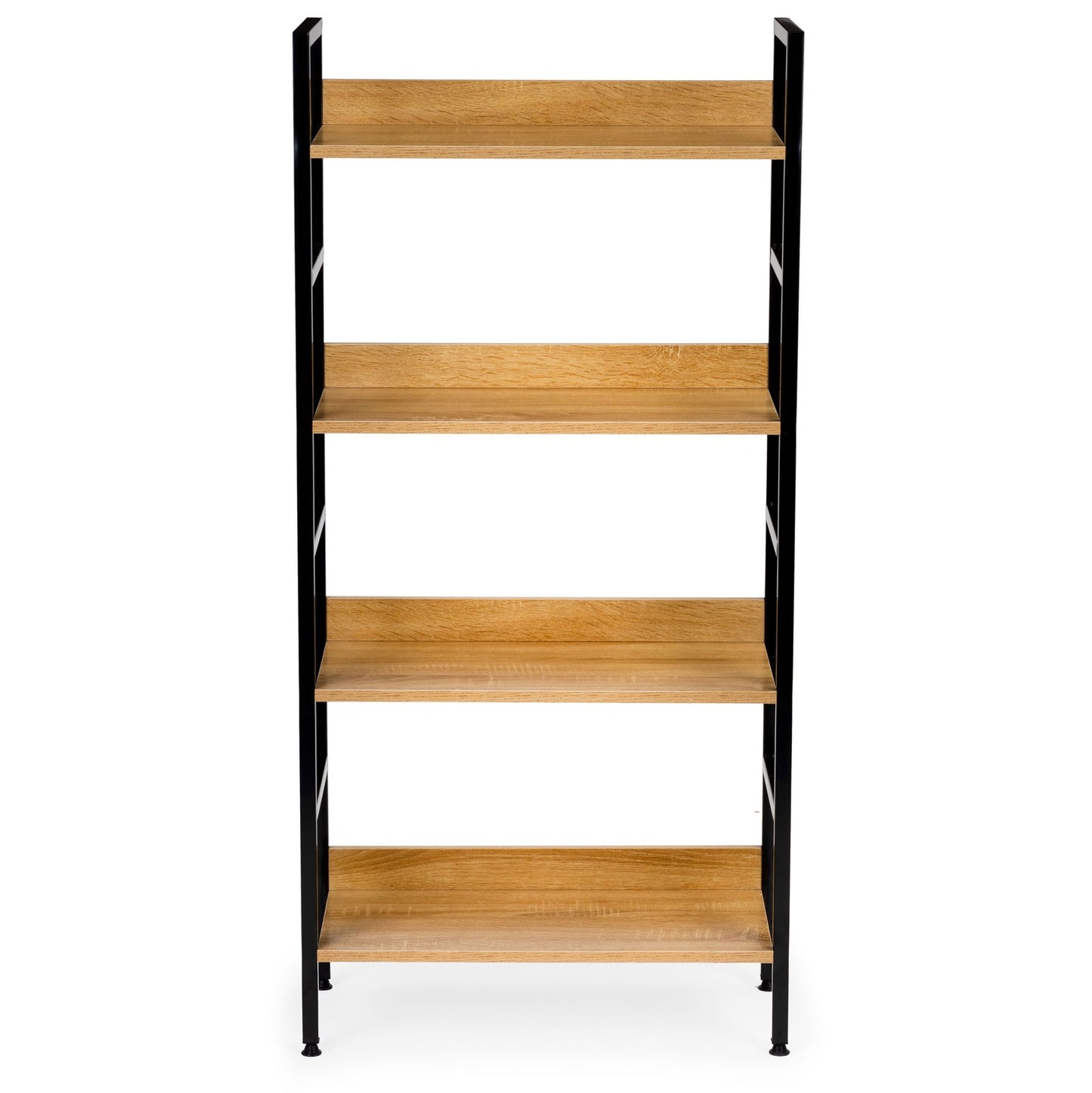 Bookcase wooden industrial cabinet loft bookshelves
