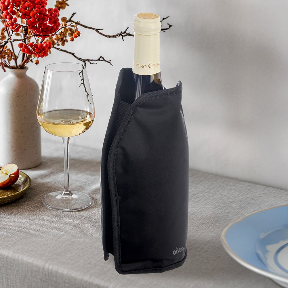 Bottle Cooler Cover Black 23cm