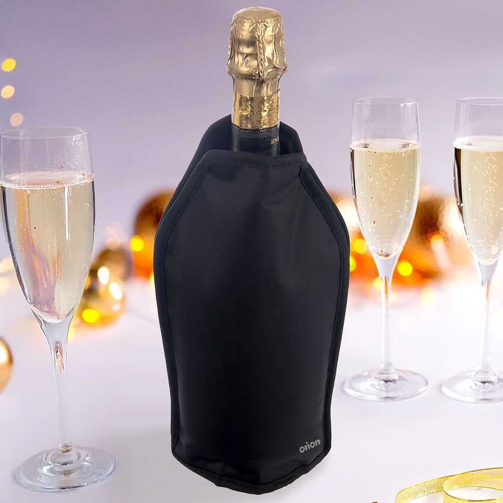 Bottle Cooler Cover Black 23cm